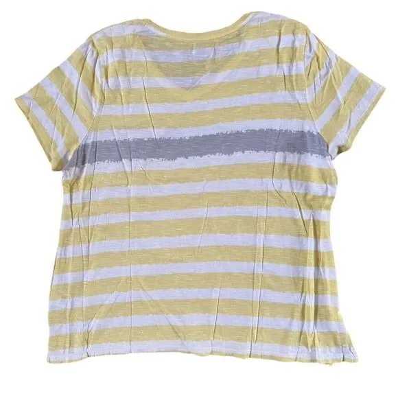 Style & Co  / Croft & Barrow Striped Tops Bundle Women's Size 1X - Picture 4 of 7